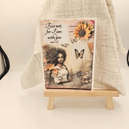 Fear Not Sunflower Birthday Card