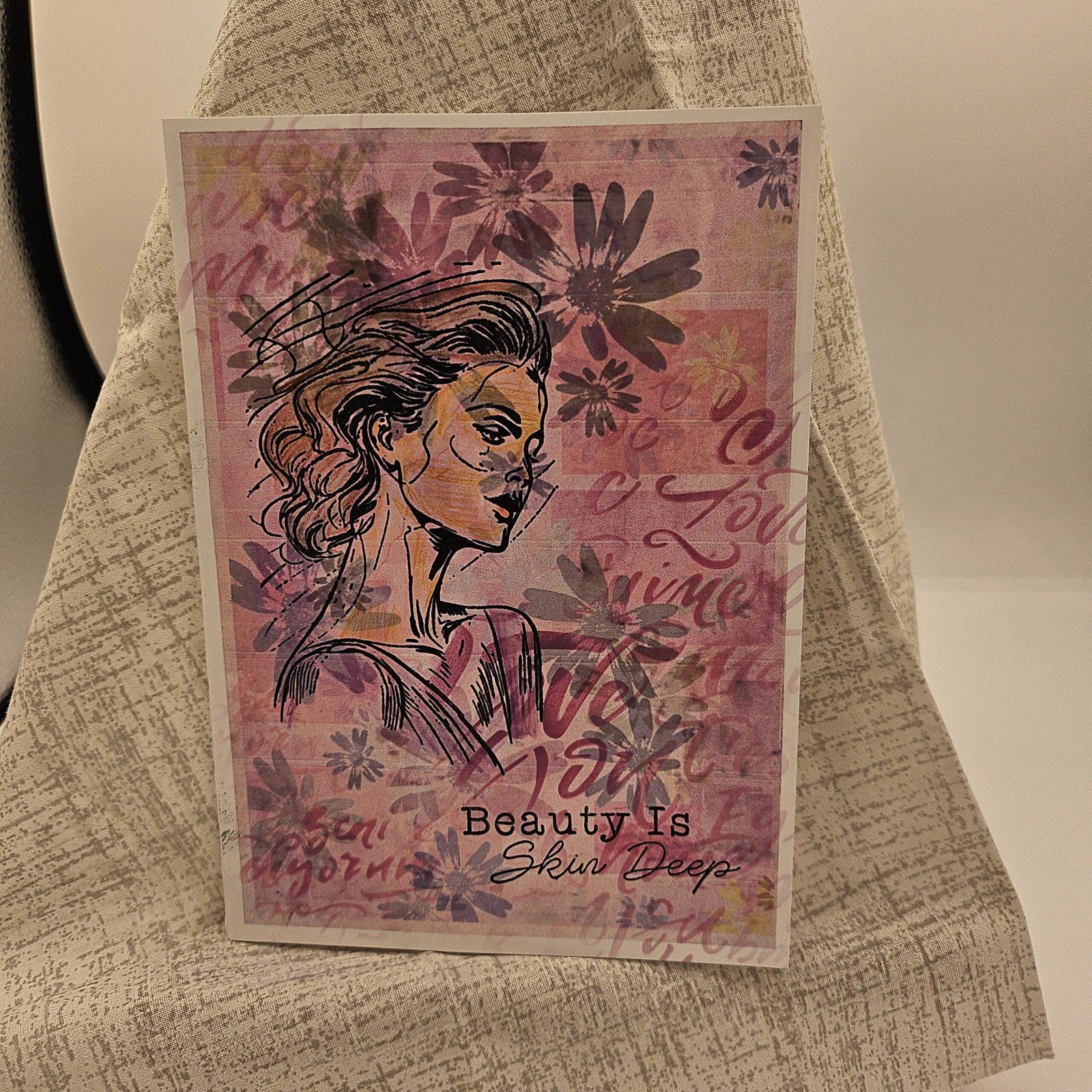 Beauty is Skin Deep Encouragment Card