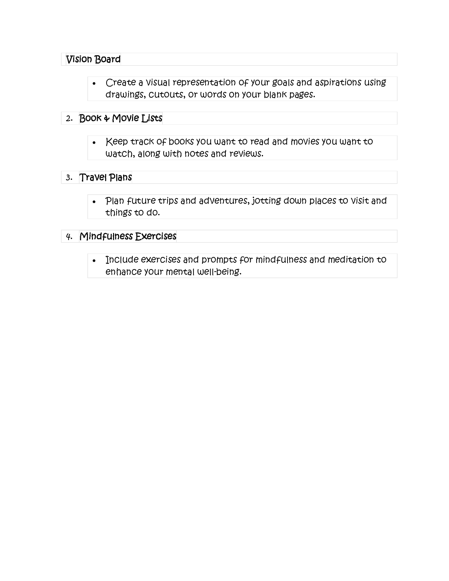 Radiant Self 8.5 x 11 Journal Notebook - Image 4