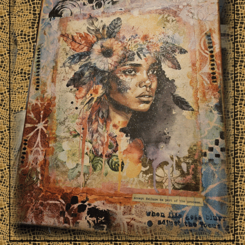 Beautiful Woman Artistic Canvas Painting