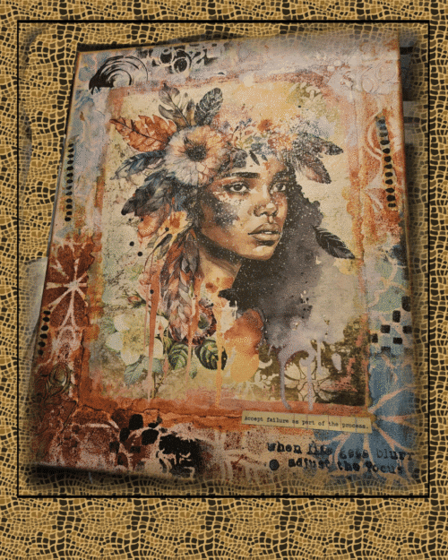 Beautiful Woman Artistic Canvas Painting