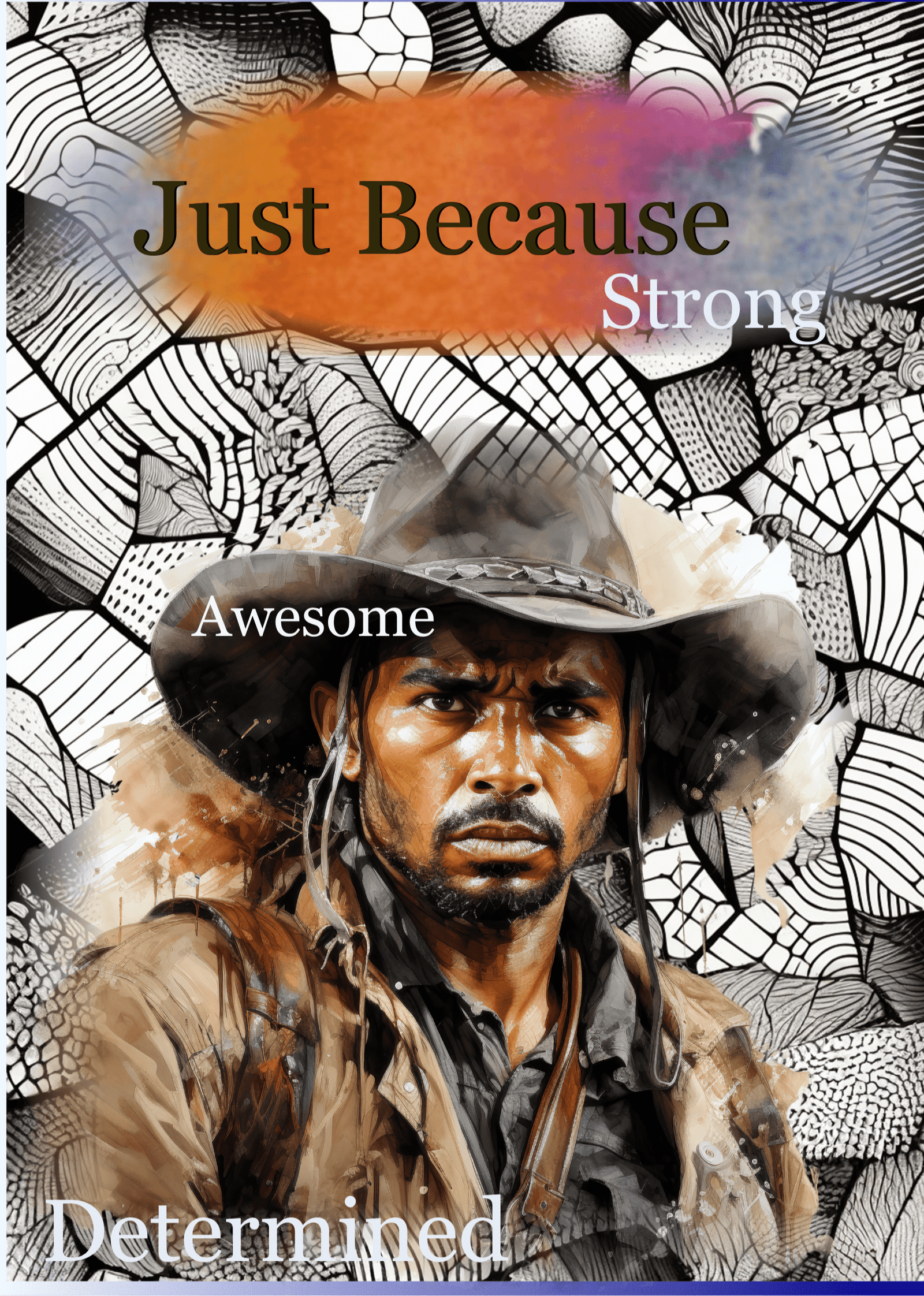Western Series - Just Because Card