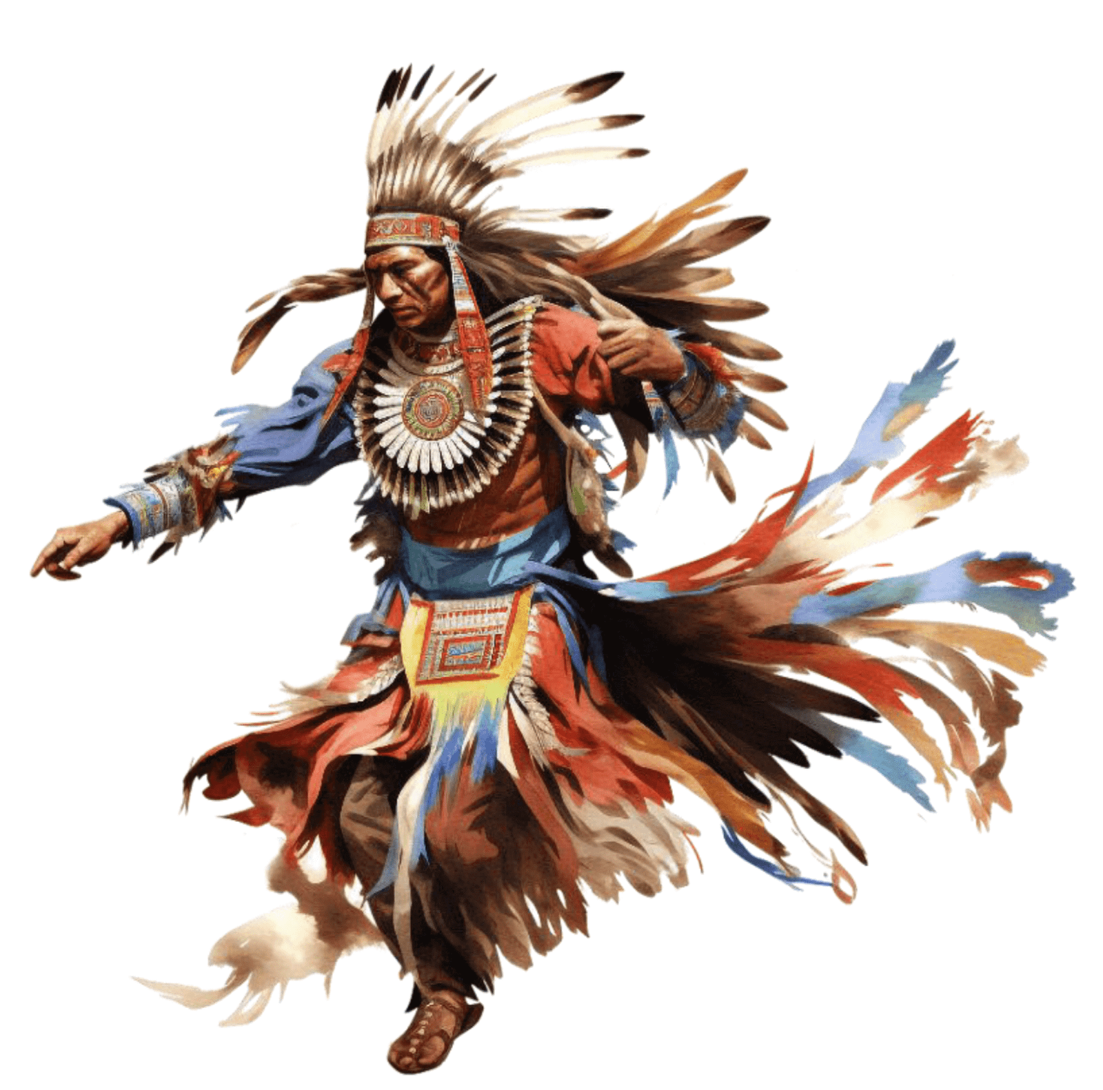 whispers of earth and sky native american greeting card series