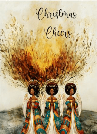 African American Christmas Card Set - Nativity Collection - Image 3