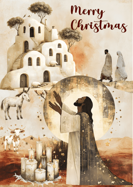 He is Born Christmas Card Set - Image 3