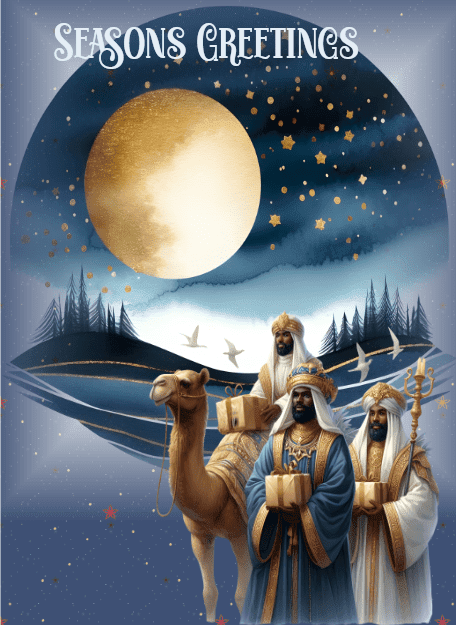 He is Born Christmas Card Set