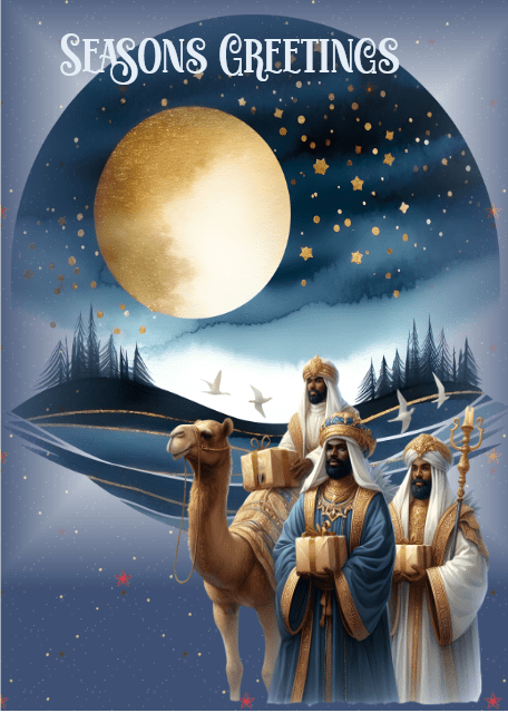 He is Born Christmas Card Set