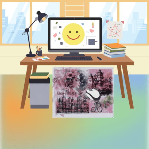 ⭐ Whispered Elegance Mouse Pad Collection  by FSG Designs