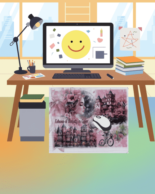 ⭐ Whispered Elegance Mouse Pad Collection by FSG Designs