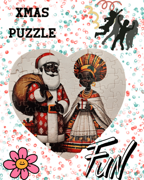 🧩 Custom Photo Puzzle – Personalized Heart or Square