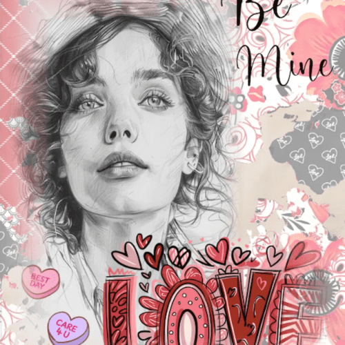 Be Mine Valentine Card