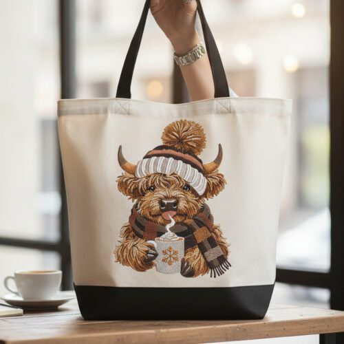 Highland Cow Tote Bag