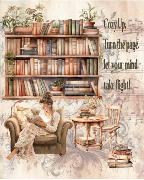 Book Lovers Library Coasters