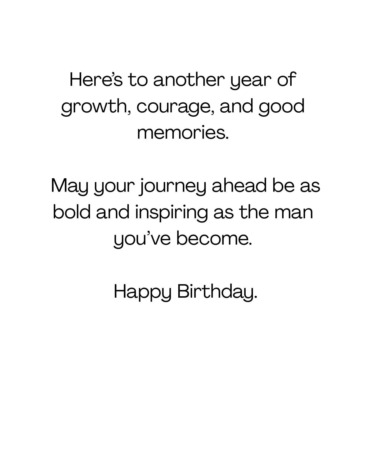 Artistic Birthday Card for Him: Running Shoe Design - Image 3