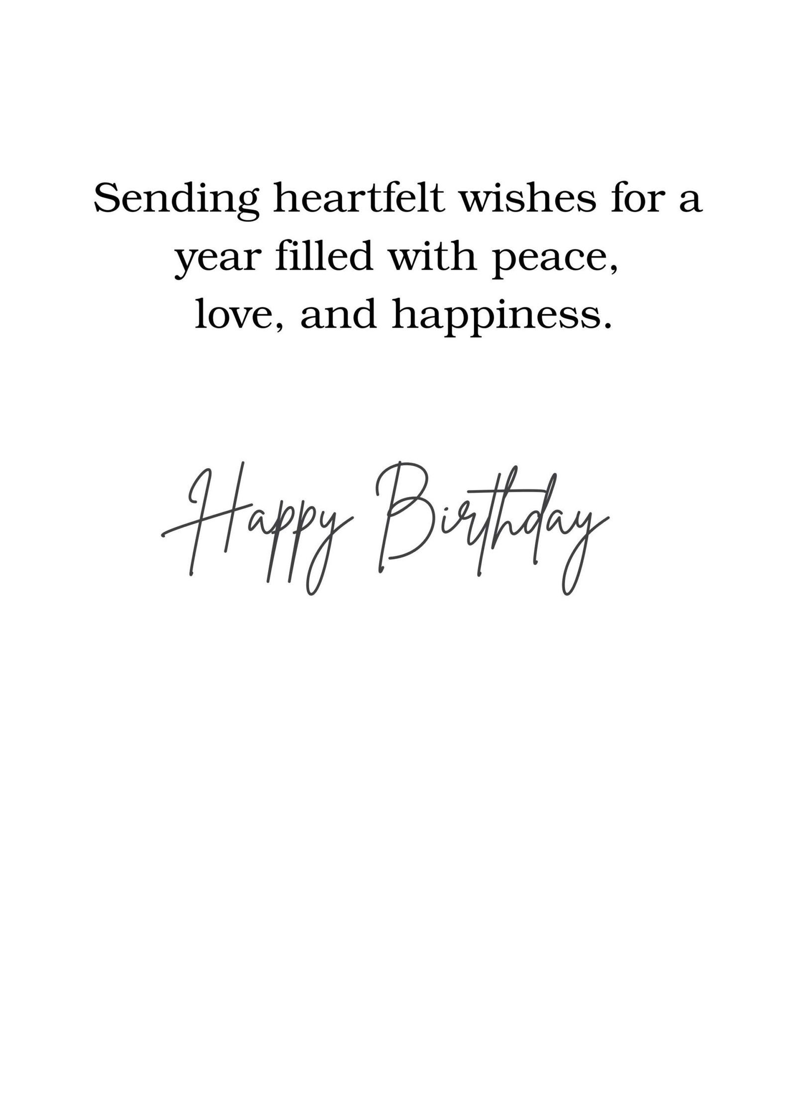 Floral Birthday Card | Painterly Flower Art Greeting - Image 3