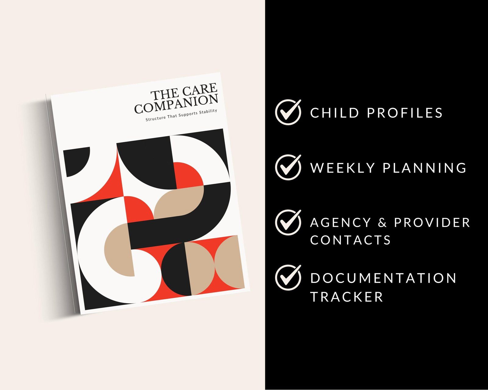 Foster Care Planner for Parents & Providers | Undated Caregiver Planning System | Case Tracking Documentation - Image 2