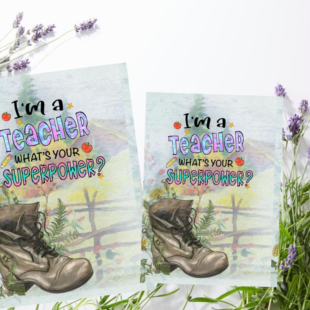 Teacher Appreciation Greeting Card