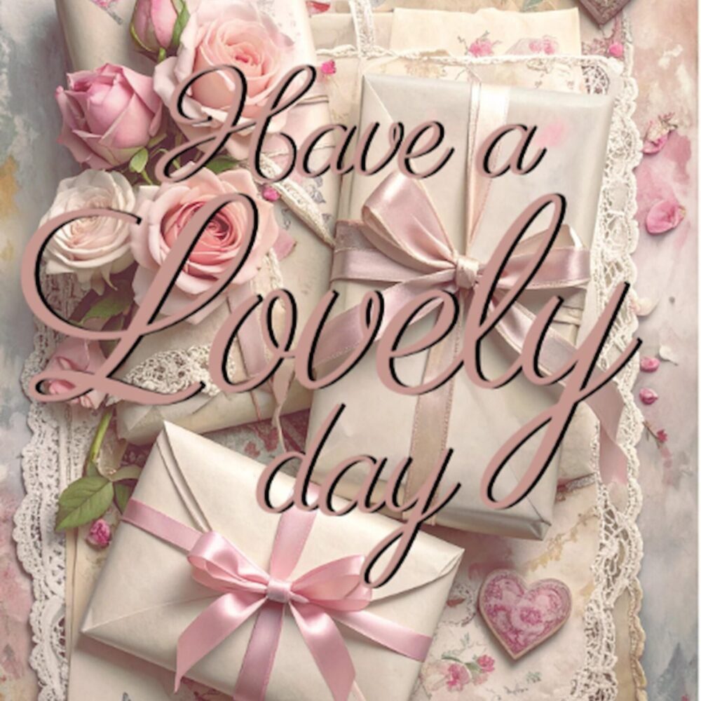 Have a Lovely Day Mini Art Print | Everyday Kindness | Thoughtful Desk Art Gift