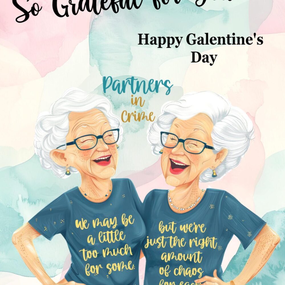 Galentine's Day Card | Cheers to Friendship (5x7)