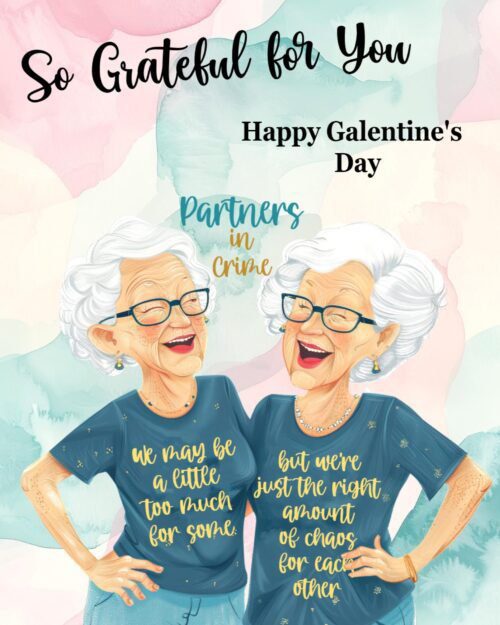 Galentine's Day Card | Cheers to Friendship (5x7)