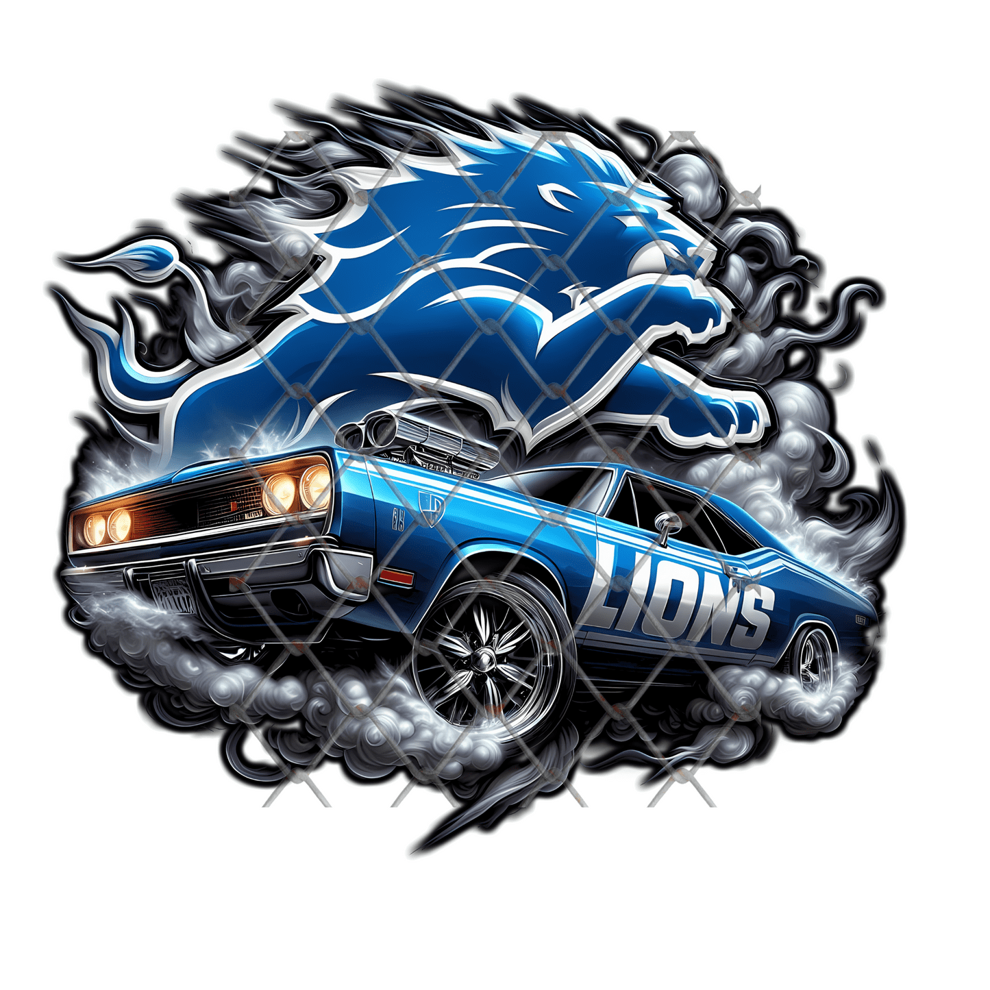 Football Team Car Shirt, Muscle Car Sports Tee, Custom Fan Gear Shirt, Game Day Shirt, Football Fan Gift, Street Style Sports Tee, Sublimation Shirt - Image 23