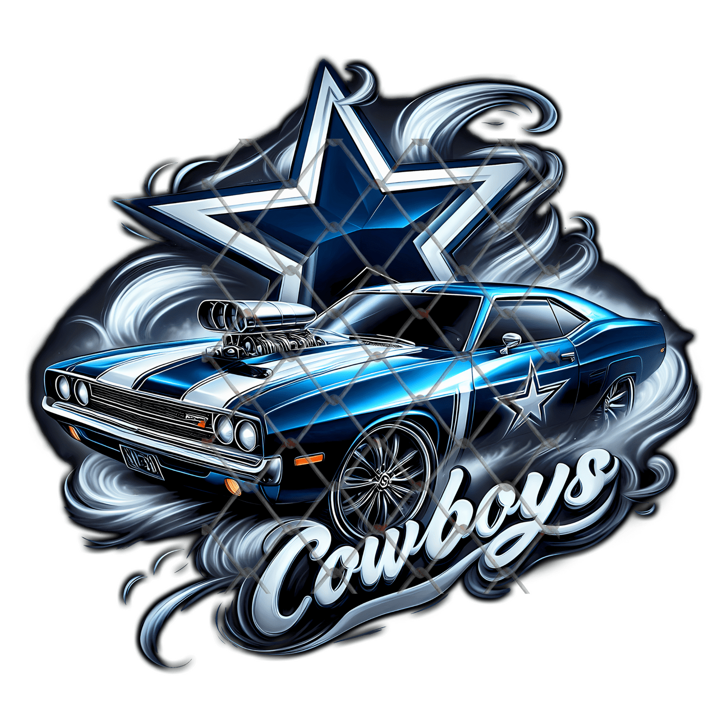 Football Team Car Shirt, Muscle Car Sports Tee, Custom Fan Gear Shirt, Game Day Shirt, Football Fan Gift, Street Style Sports Tee, Sublimation Shirt - Image 21