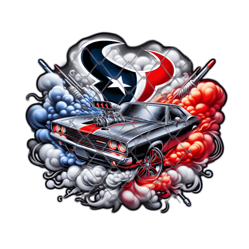 Football Team Car Shirt, Muscle Car Sports Tee, Custom Fan Gear Shirt, Game Day Shirt, Football Fan Gift, Street Style Sports Tee, Sublimation Shirt