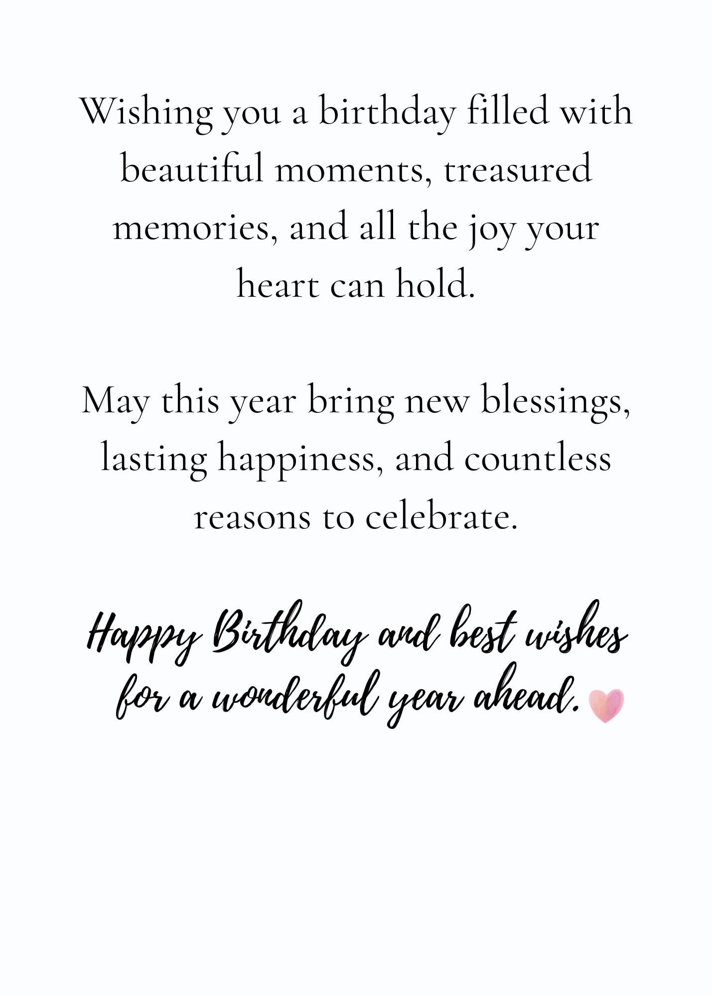 Elegant Navy Blue Gold Floral Birthday Card | Luxury Chandelier Greeting (5x7 inches) - Image 2